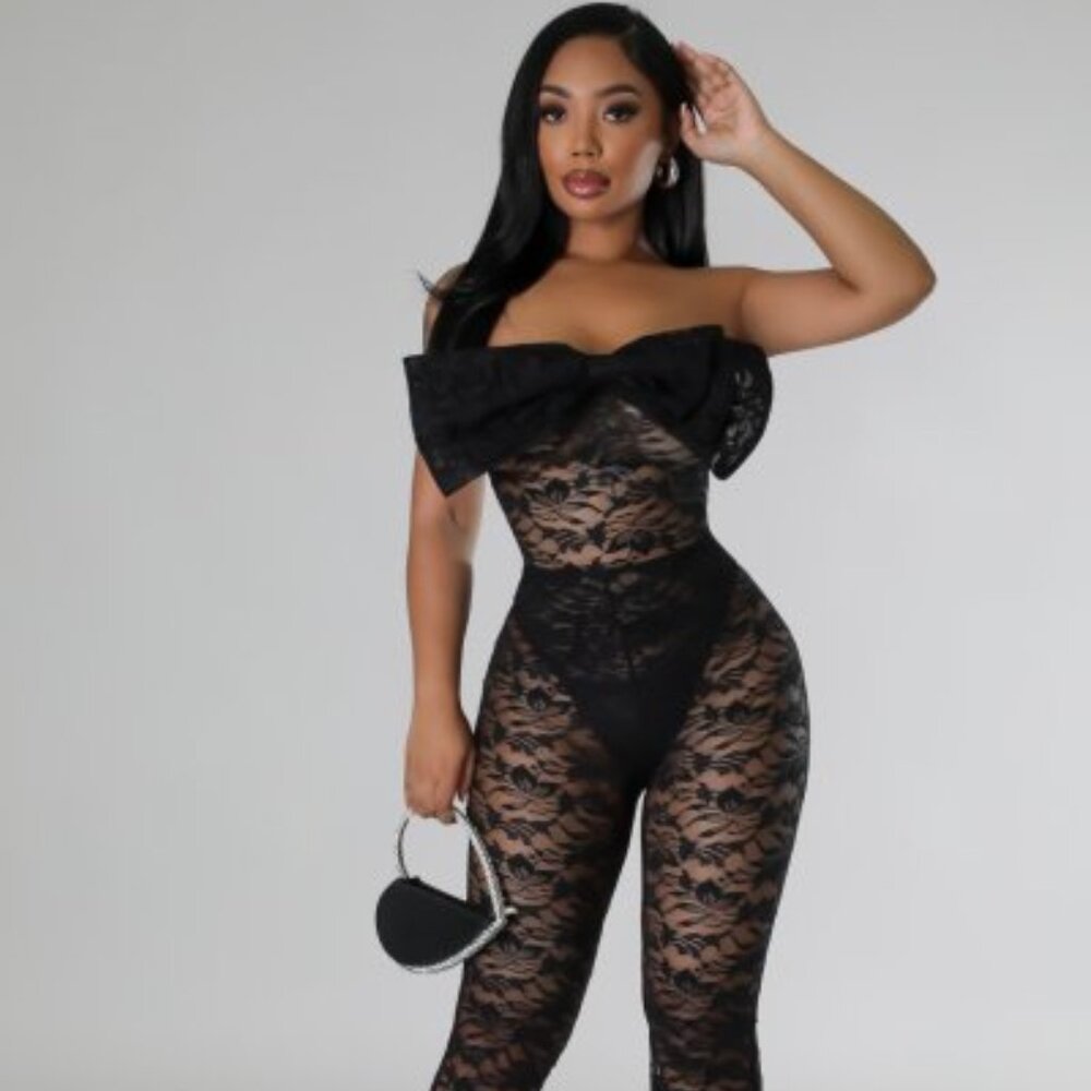 Enough is Enough Bodysuit Pants Set